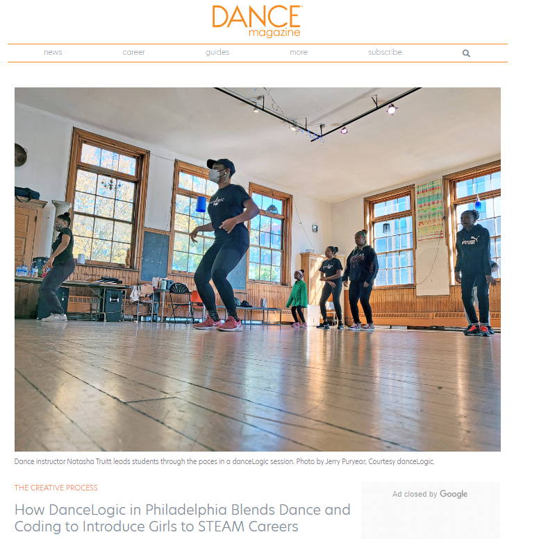 dancelogic dance magazine feature article